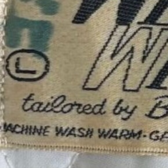 Vintage Millburn Wrestling Mens Coach Jacket Navy Blue Large - Picture 9 of 10